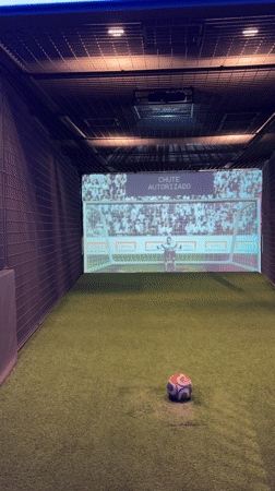 Visitor documents Brazilian football memorabilia collection in São Paulo