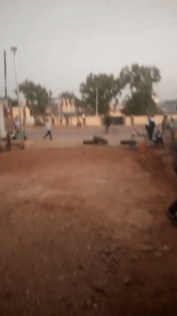 Street scenes and demonstration documented in Nigerian cities