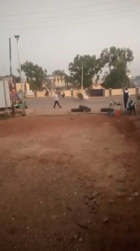 Street scenes and demonstration documented in Nigerian cities