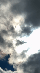Partly cloudy skies observed over Moscow on Wednesday afternoon