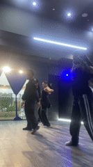 Dance crew rehearses at The Kings studio in Pampatar