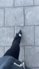 London witnesses capture street walker, woman at window