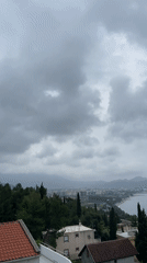 Overcast day documented in Šušanj, Montenegro with collectible figure