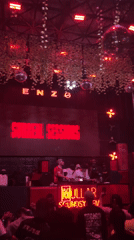 DJ duo ENZO performs at Surreal Sessions nightclub in Accra