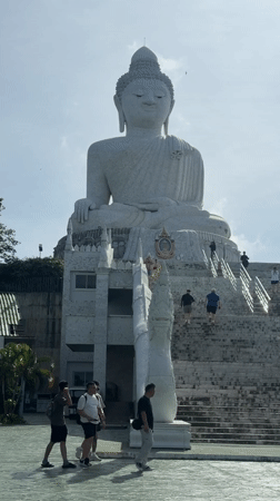 Morning visit to Phuket's Big Buddha, Nakkerd Hill