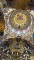 Cathedral of Resurrection Christ documented in Podgorica Montenegro