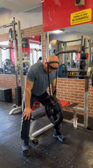 Morning gym activities documented in Saint Petersburg fitness facility