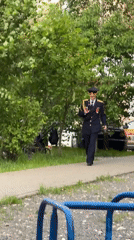 Mother and toddler spend afternoon at Odintsovo playground
