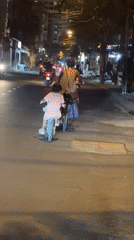 Nighttime street life documented in Nha Trang, Vietnam