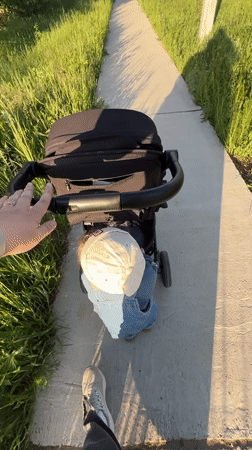 Family documents toddler's outdoor exploration in Noviy, Russia