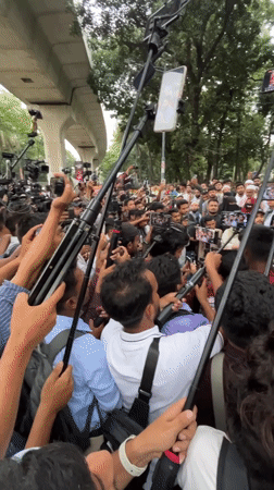 Public protest rally draws crowds in Dhaka Bangladesh