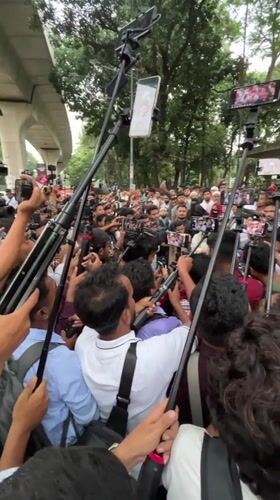 Public protest rally draws crowds in Dhaka Bangladesh