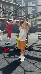 Playground morning in Rusanovo, Russia