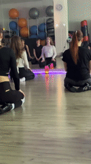 Early morning fitness activities documented at Chaikovsky gym