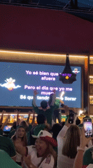 Mexico City bar erupts watching a big sports moment