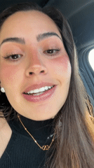 Woman records multiple car selfie videos in Puebla Mexico