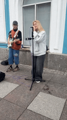 Street performances and daily life documented in Saint Petersburg