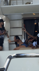 Evening yacht outing on Miami waters