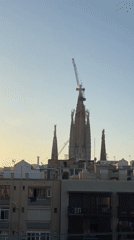Construction continues at Barcelona's Sagrada Familia basilica