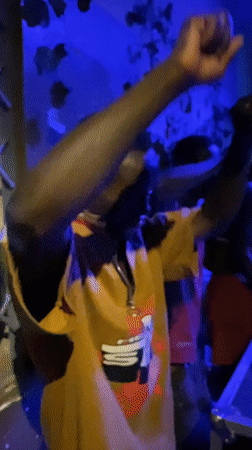 Evening party with dancing captured in Kuru Karama, Nigeria