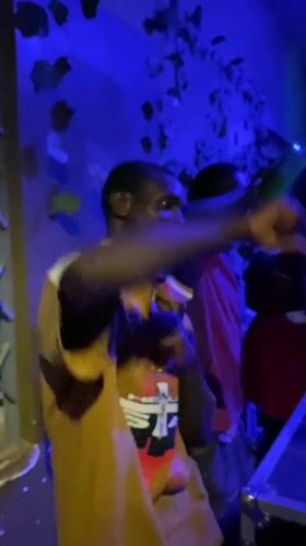 Evening party with dancing captured in Kuru Karama, Nigeria
