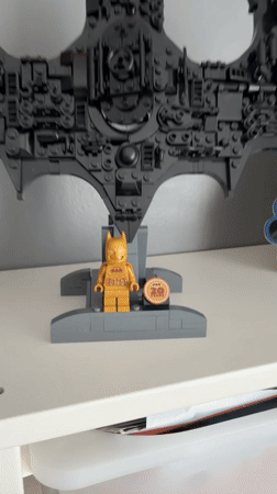 LEGO enthusiast builds Mario sculpture, displays Batman collection in Luxembourg