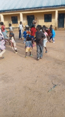 Schoolyard activity and a tight Australia vs. Egypt match