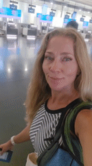 Ukrainian traveler observed at Barcelona airport during afternoon journey