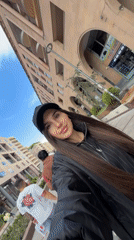 Street life unfolds in sunny Yerevan square Friday afternoon