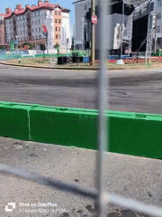 Street drift competition draws crowds in Hrodna, Belarus