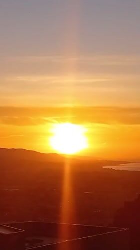 Sunset over Barcelona captured from multiple angles