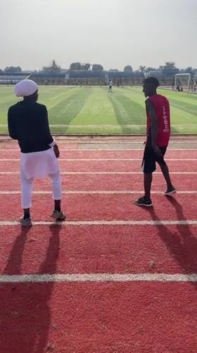 Morning sports activities at Lafia stadium complex