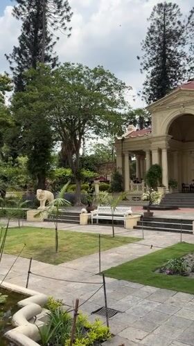Morning wildlife activity observed at Kathmandu historical garden estate