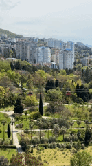 Sochi cityscape and residential life documented across six minutes
