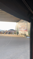Street life documented in Jalingo, Nigeria during evening hours
