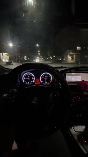 Evening drive through Dimitrovgrad passing the Water Tower