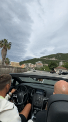 Morning commuters and travelers captured in coastal Montenegro town