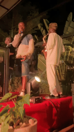 Outdoor music event with DJ sets, live performances at Nigerian venue