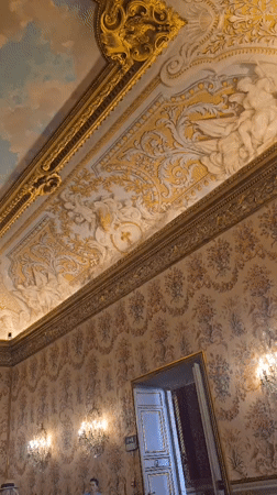Inside Rome's gilded palace galleries, frescoes and paintings on display