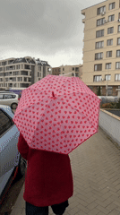 Rainy day street scenes captured in Sofia, Bulgaria