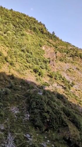 Visitors gather at natural pools and streams in Bhagsu