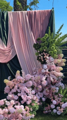Wedding celebration documented in Юг, Russia with formal decorations