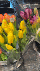 Customer shops for flowers, bread at Mexico supermarket
