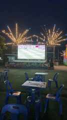 Pattaya night market scene: lights, food stalls, and street life
