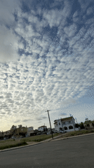 Early morning street scene captured in Paralimni, Cyprus