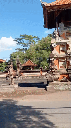 Traditional Balinese temple complex explored in Blahbatuh