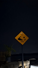 Nighttime coastal scenes documented in Lhokseumawe, Indonesia