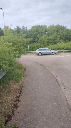 Routine traffic scenes documented in Huntingdonshire countryside