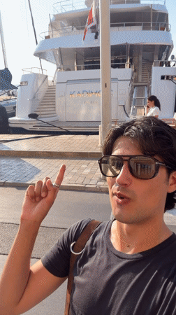 Gelato, yachts, and a bronze sculpture in Saint-Tropez