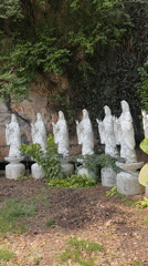 Inside Ipoh's cave temple complex, statues and shrines at every turn